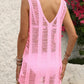 V-Neck Sleeveless Cover-Up - Farnelli