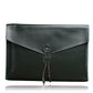 Genuine Leather Paper Large Capacity File Office Men's Briefcases
