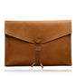 Genuine Leather Paper Large Capacity File Office Men's Briefcases