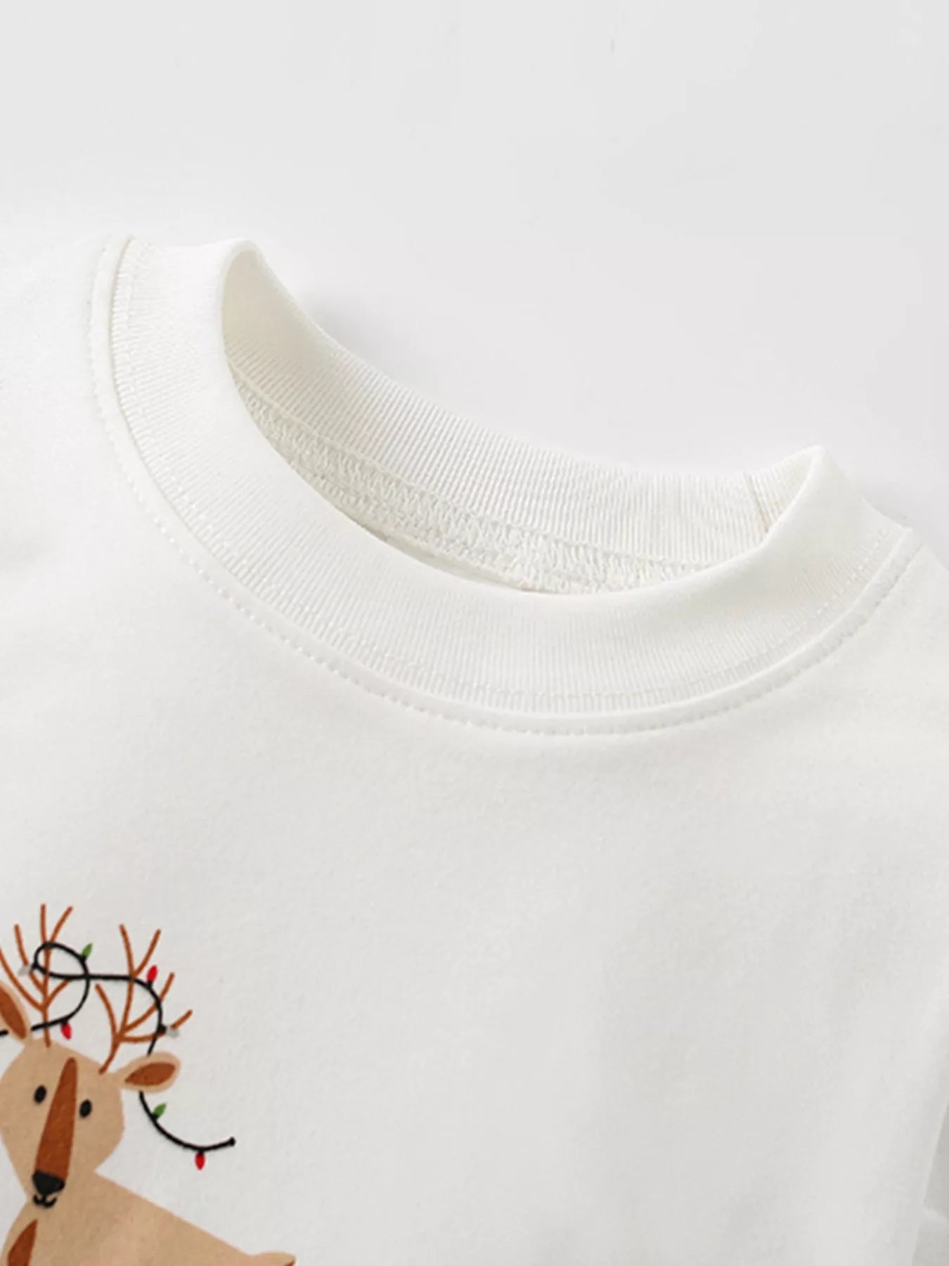 Children's Christmas Santa & Reindeer Pajama Set - Farnelli