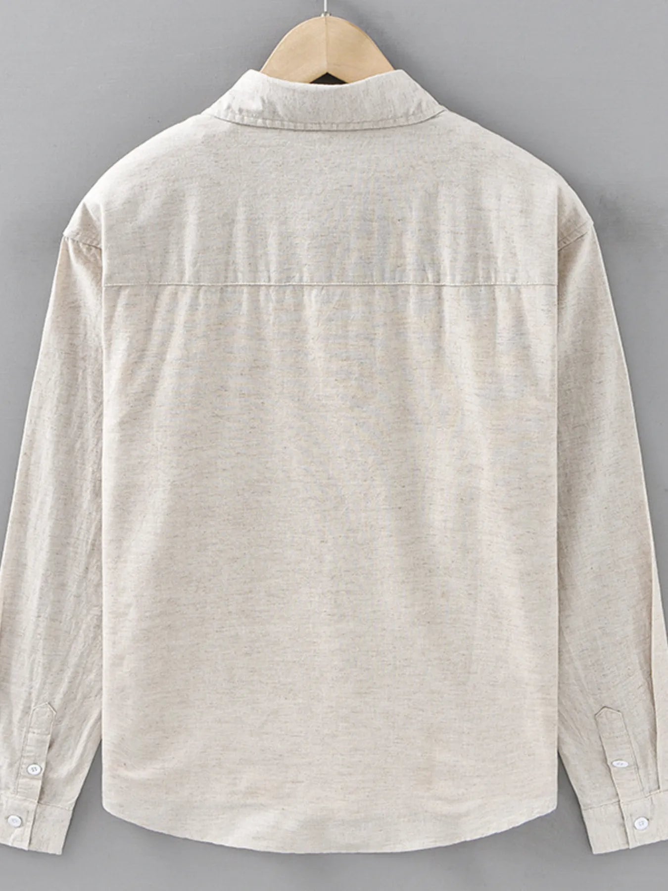 Men's Plus Size Button Up Long Sleeve Shirt - Farnelli
