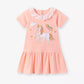 Children's Unicorn Embroidered Lace Collar Casual Dress - Farnelli