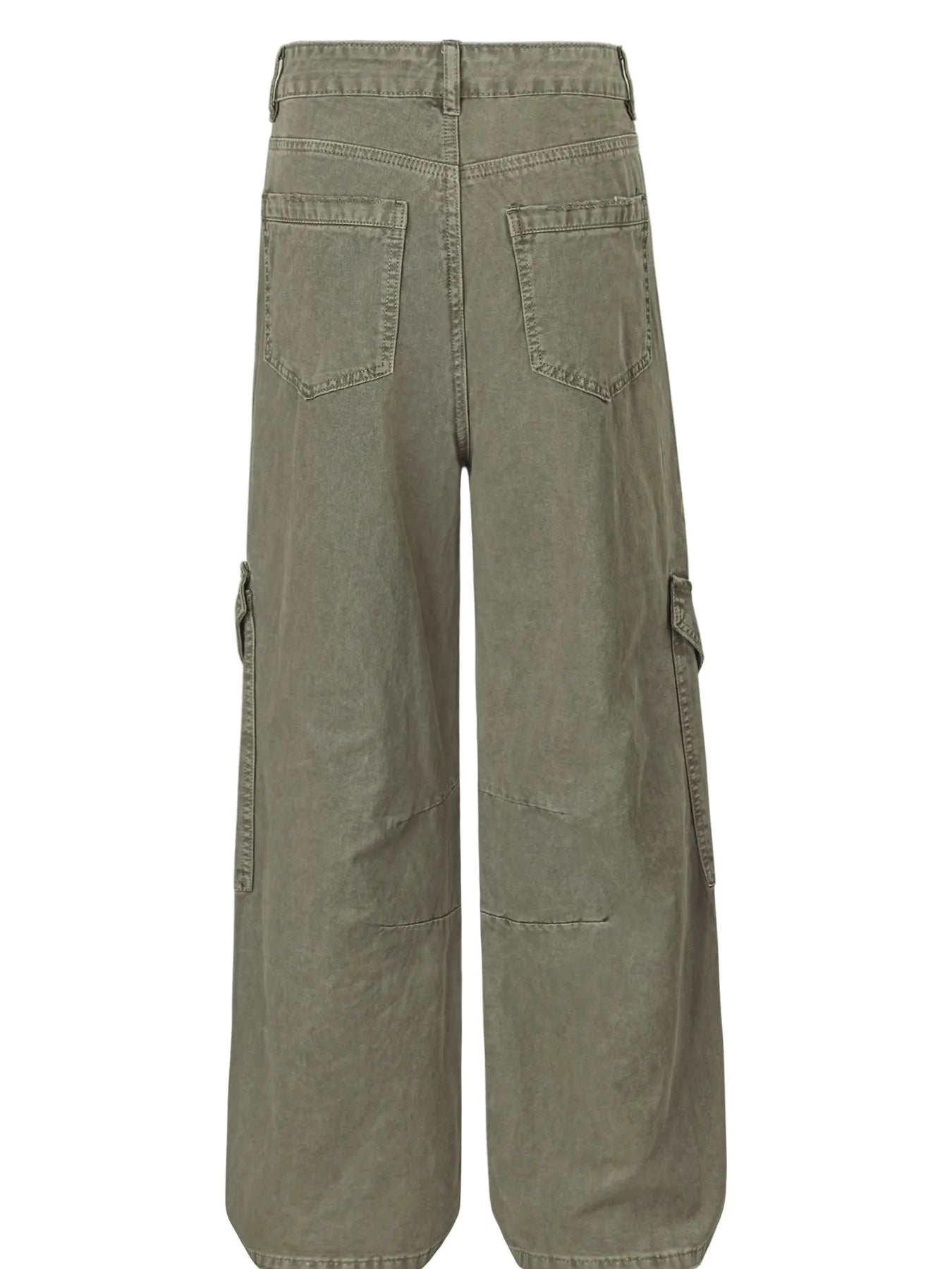 Men's Wide Leg Cargo Jeans - Farnelli