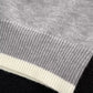 Men's Ribbed Hem Long Sleeve Sweater - Farnelli