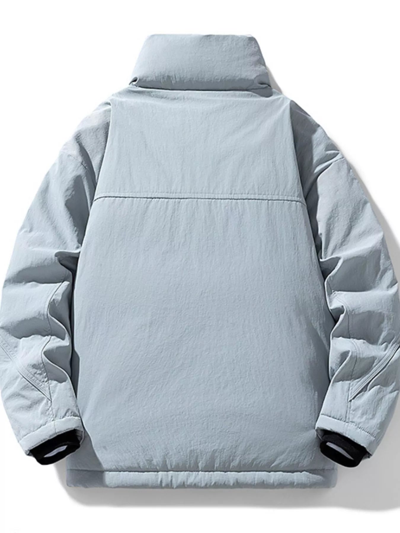 Men's Plus Size Plaid Lined Zip Up Jacket - Farnelli