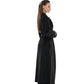Aria Cashmere Blend Coat in Black