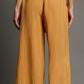Umgee Full Size Rope Drawstring Wide Leg Pants Plus Size - Farnelli