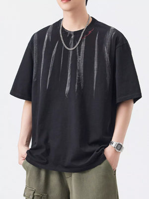 Men's Urban Style Round Neck T-Shirt - Farnelli