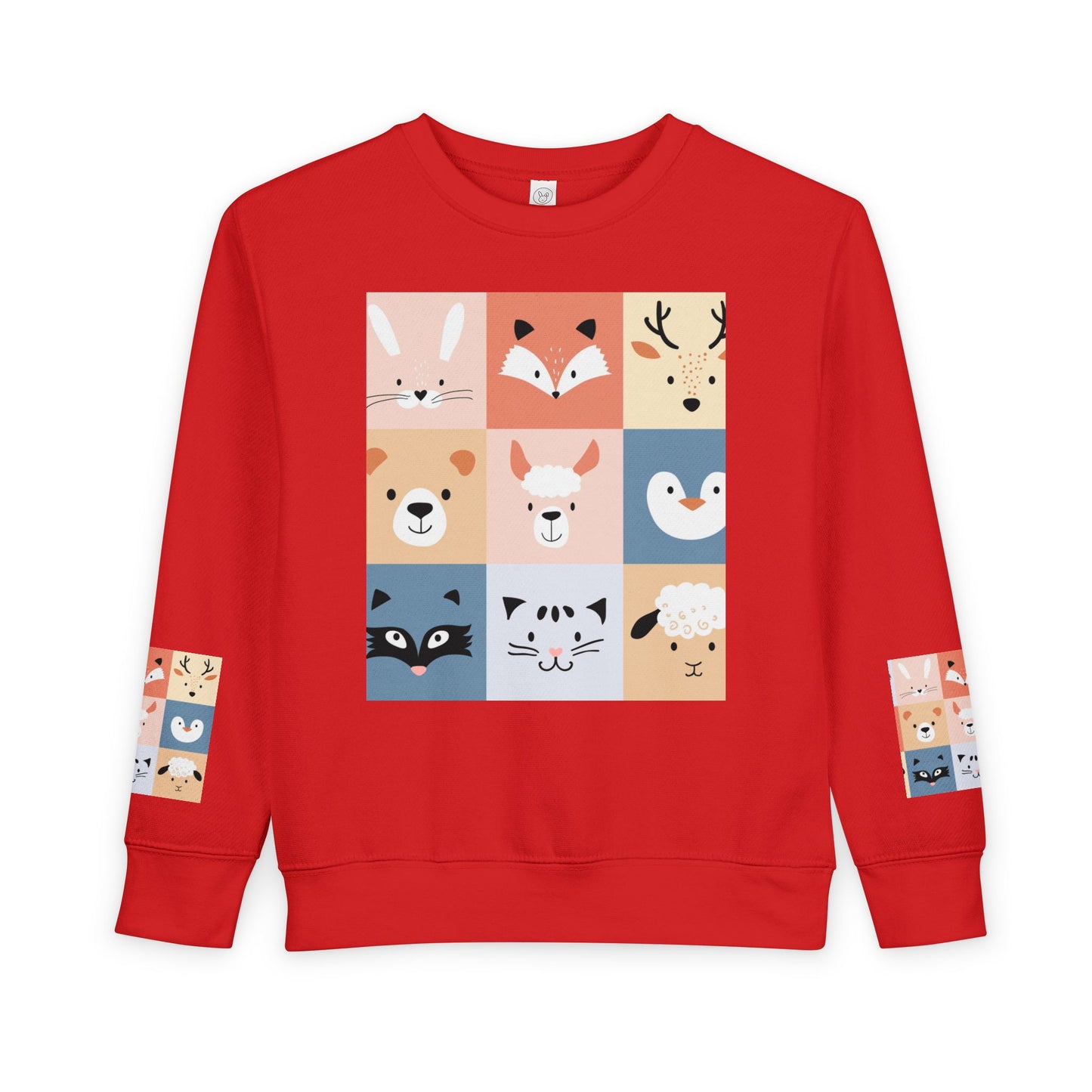 Cute Animal Toddler Sweatshirt | Kids Cozy Crewneck, Baby Gift, Toddler Apparel, Playdate Outfit, Animal Lovers Clothing