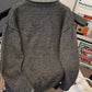 Men's Ribbed Hem Long Sleeve Sweater - Farnelli