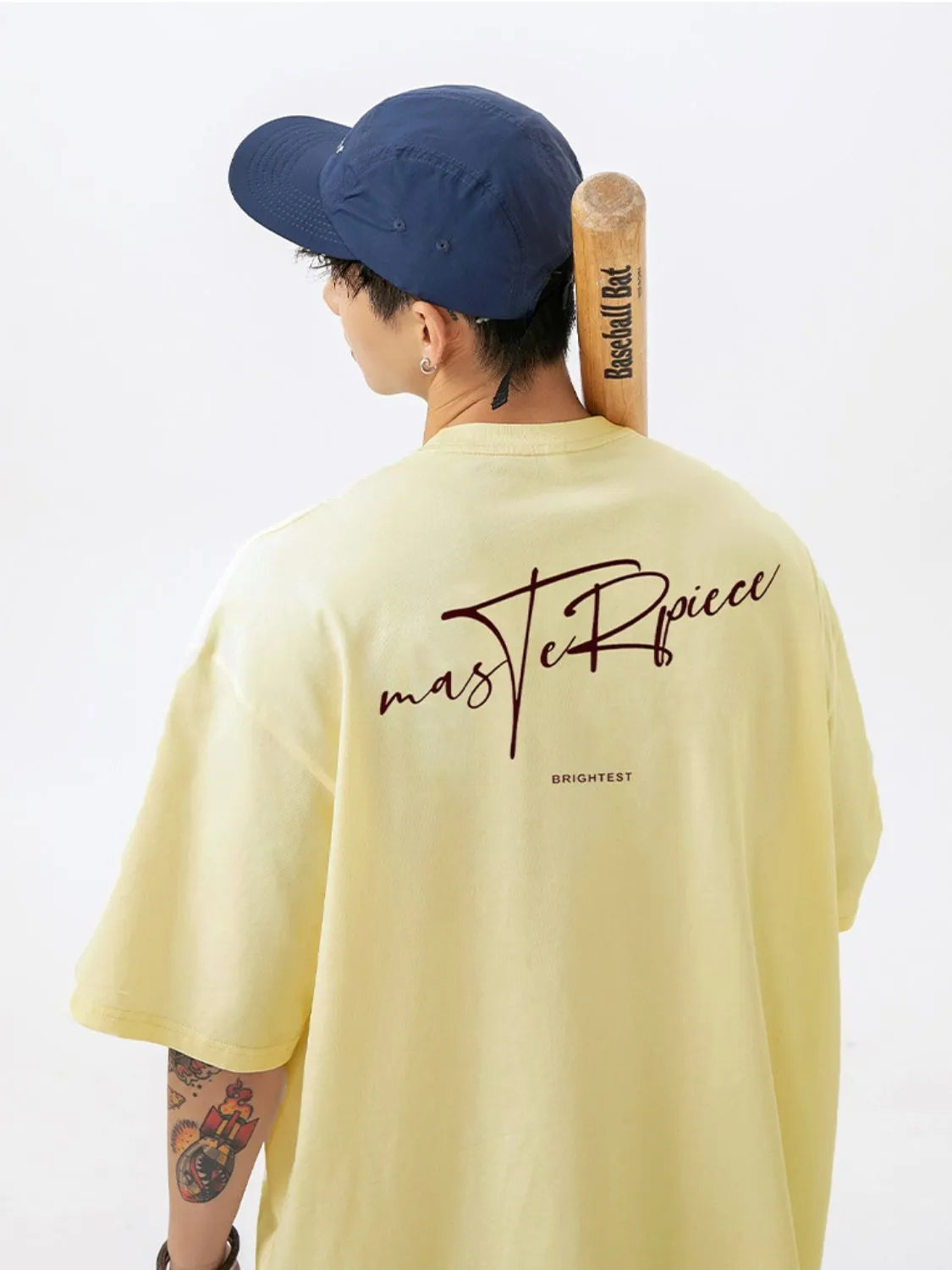 Men's Plus Size Round Neck Half Sleeve T-Shirt - Farnelli