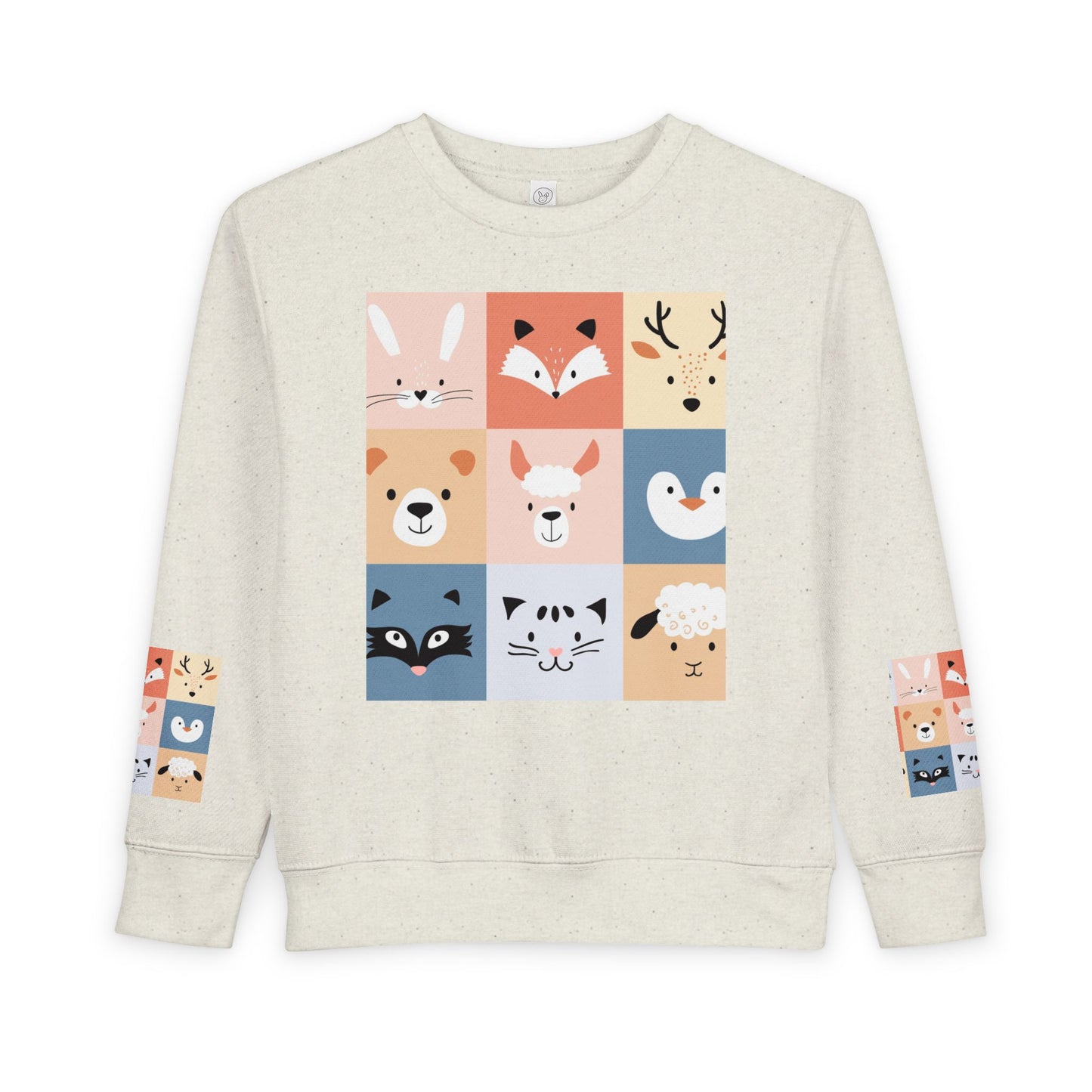 Cute Animal Toddler Sweatshirt | Kids Cozy Crewneck, Baby Gift, Toddler Apparel, Playdate Outfit, Animal Lovers Clothing