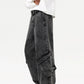 Men's Wide Leg Cargo Jeans - Farnelli