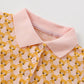 Children's Polo Collar Short Sleeve Dress - Farnelli