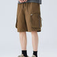 Men's Plus Size Drawstring Loose Fit Cargo Shorts - Farnelli