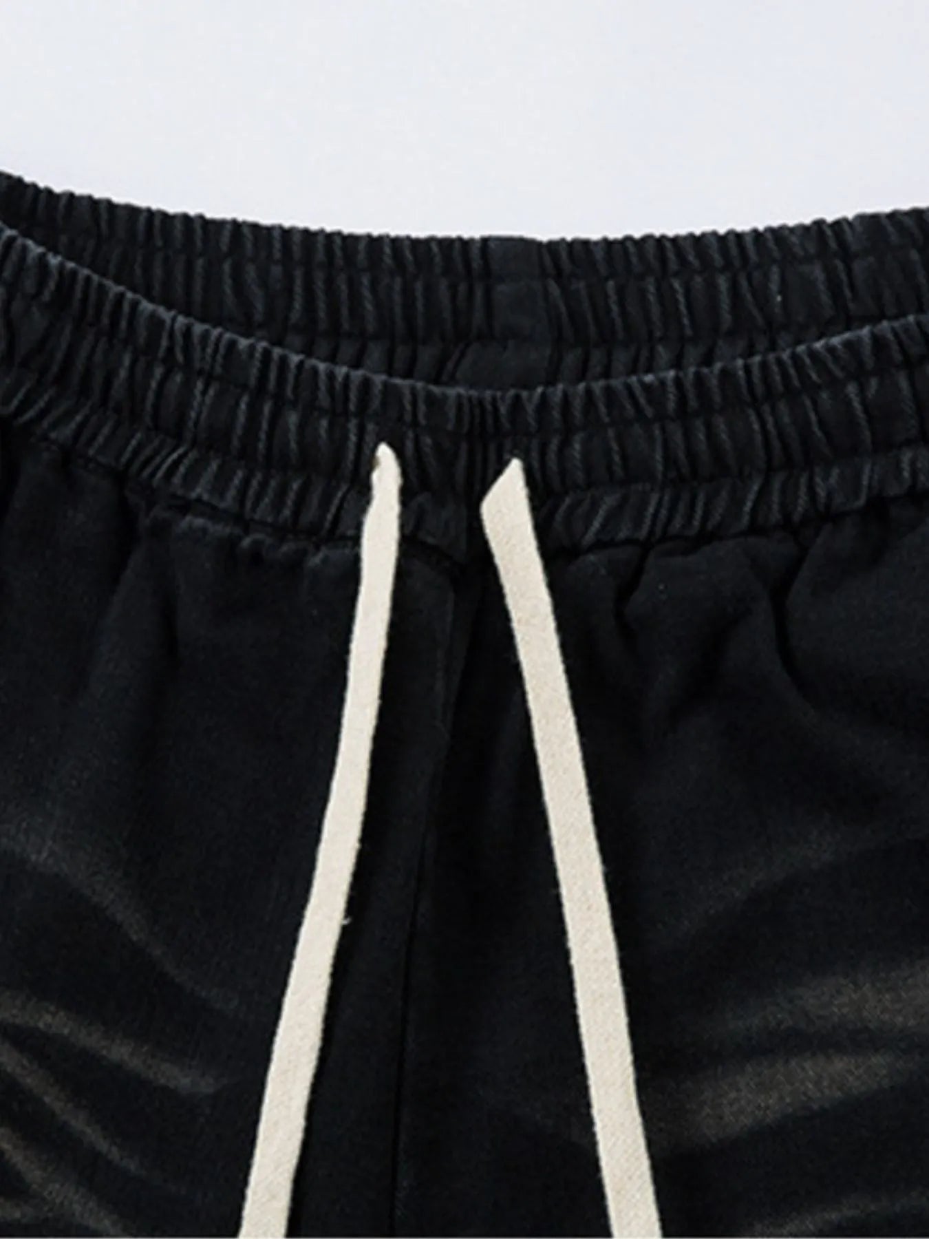 Men's Drawstring Wide Leg Cargo Jeans - Farnelli