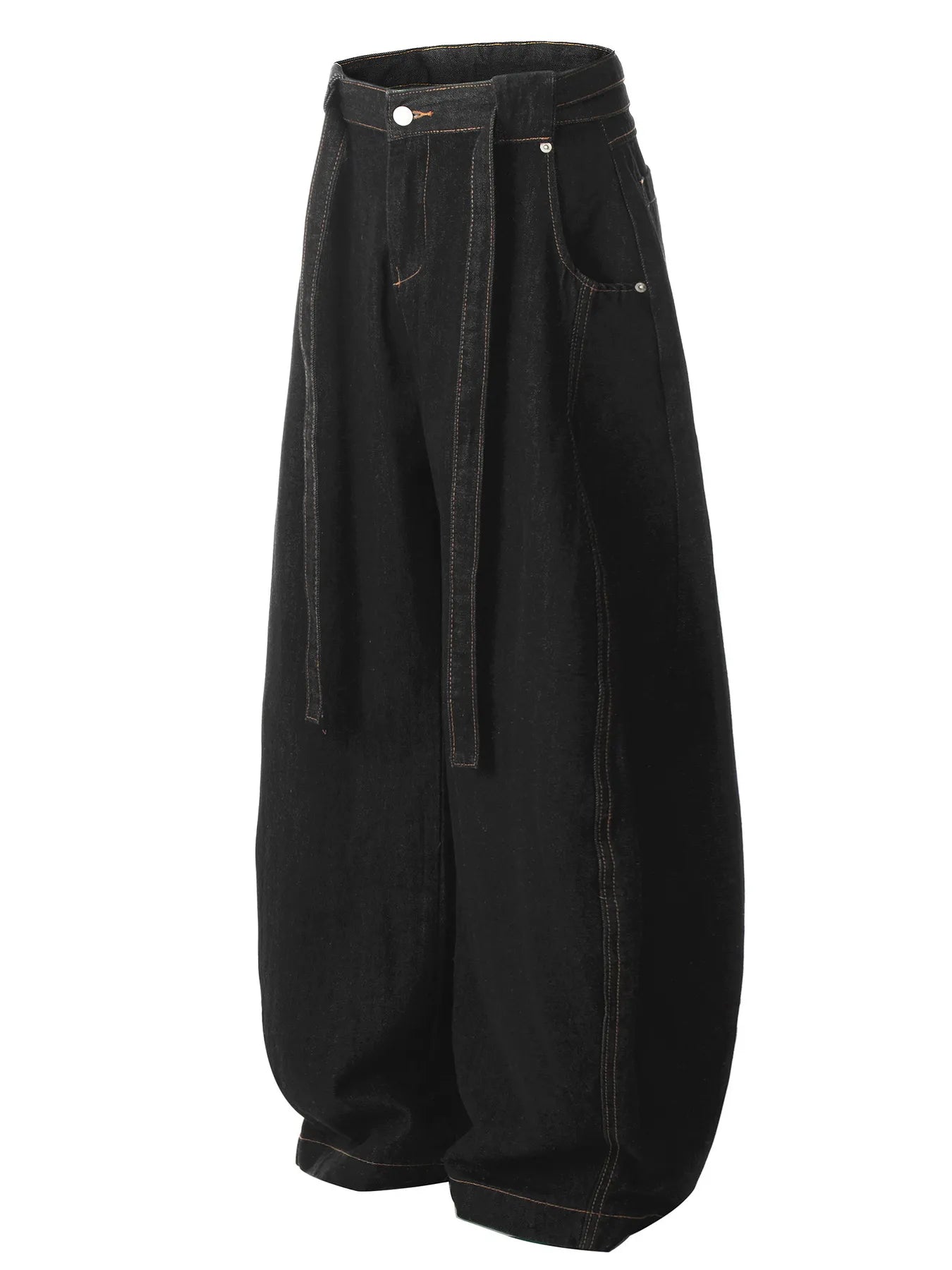 Men's Wide-Leg Oversized Baggy Jeans - Farnelli