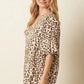 Mittoshop Animal Print Puff Sleeve Mini Dress - Farnelli