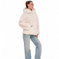 Montana Eco-Fur Down Fill Coat in Ivory