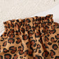 Children's Leopard Graphic Tee & Skirt Set - Farnelli