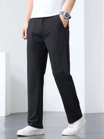 Men's Casual Straight-Leg Pants - Farnelli