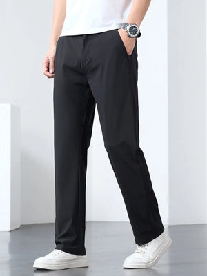 Men's Casual Straight-Leg Pants - Farnelli