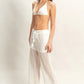 HYFVE Crochet Bra and Drawstring Pants Set - Farnelli