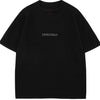 Men's Breathable Round Neck Short Sleeve T-Shirt - Black