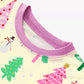 Children's Christmas Tree Print Pajama Set - Farnelli