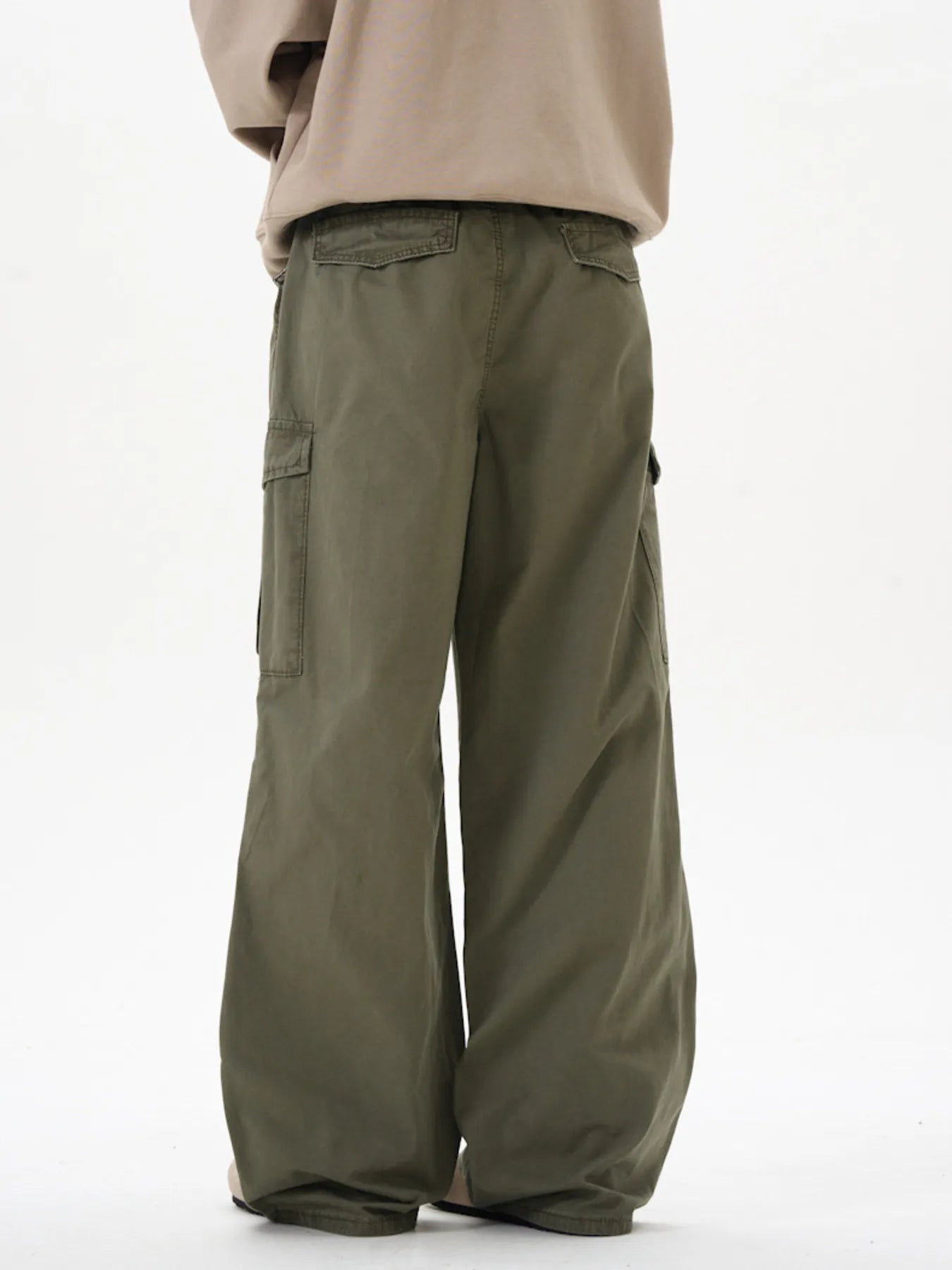 Men's Cargo Wide Leg Pants - Farnelli