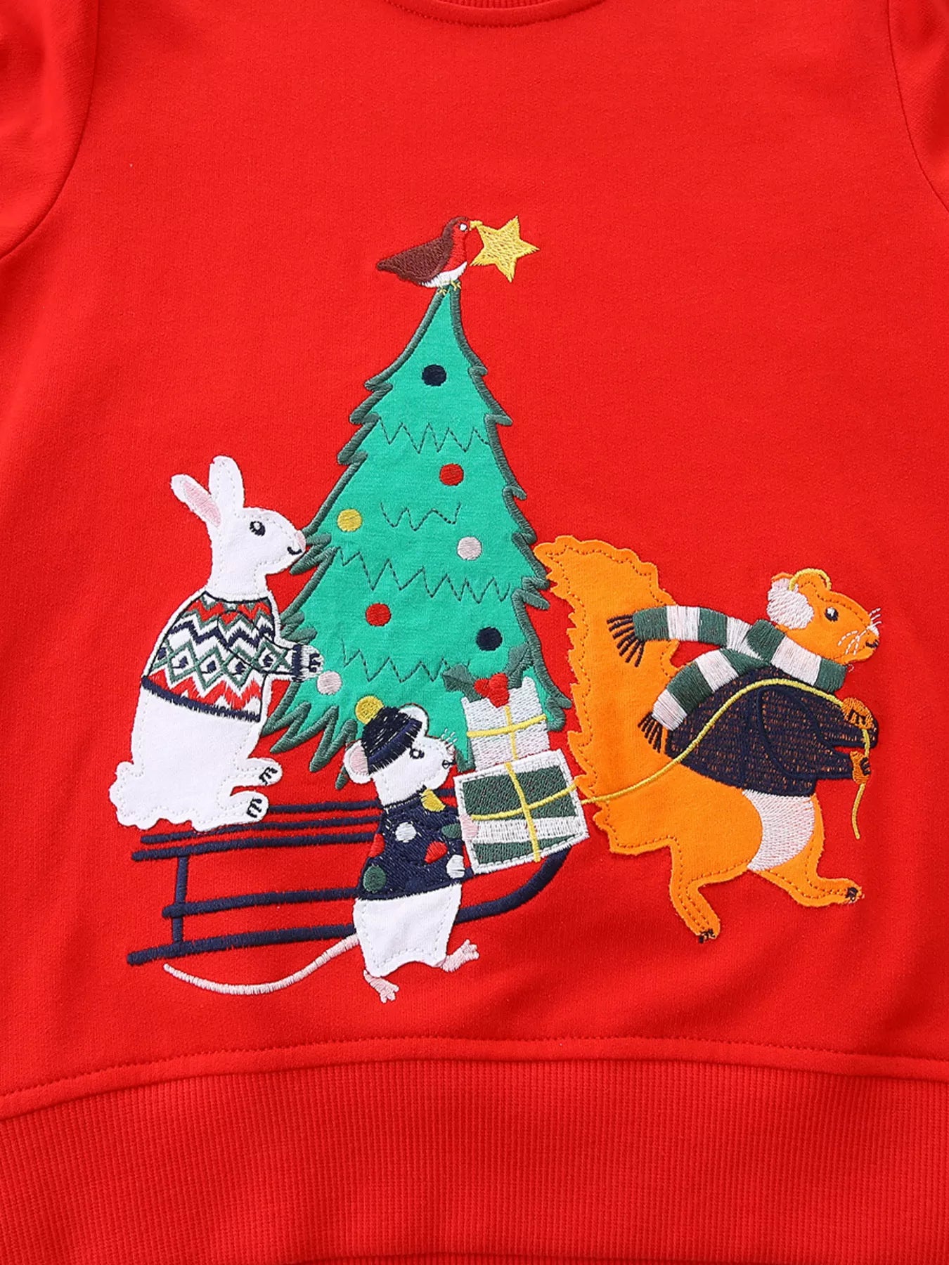 Children's Christmas Tree Crewneck Sweatshirt - Farnelli