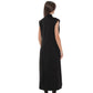 Eileen Cashmere Blend Longline Vest in Black