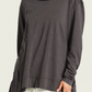 Pima Cotton Detail Tee - Lava