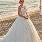 DeKlaire Bridal 489 Wedding Dress V-Neck A-Line Ball Gown
