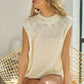 BiBi Tied Open Side Detailed Knit Tank Top - Farnelli