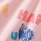 Children's Happy Print Top and Shorts Set - Farnelli