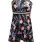 Cutout Printed Two-Piece Swim Set - Farnelli