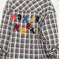 Men's Oversized Plaid Collared Neck Shirt - Farnelli
