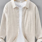 Men's Plus Size Button Up Long Sleeve Shirt - Farnelli