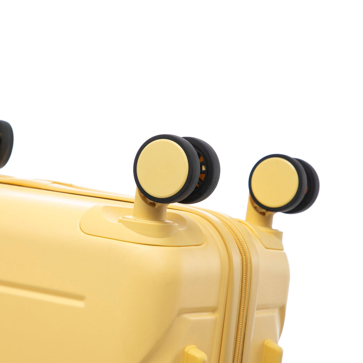 HouseOfZazla 3-piece spinner wheel luggage set with combination locks