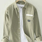 Men's Plus Size Button Up Long Sleeve Shirt - Farnelli
