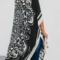 Printed Open Front Cover-Up - Farnelli
