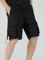 Men's Drawstring Cargo Shorts - Farnelli