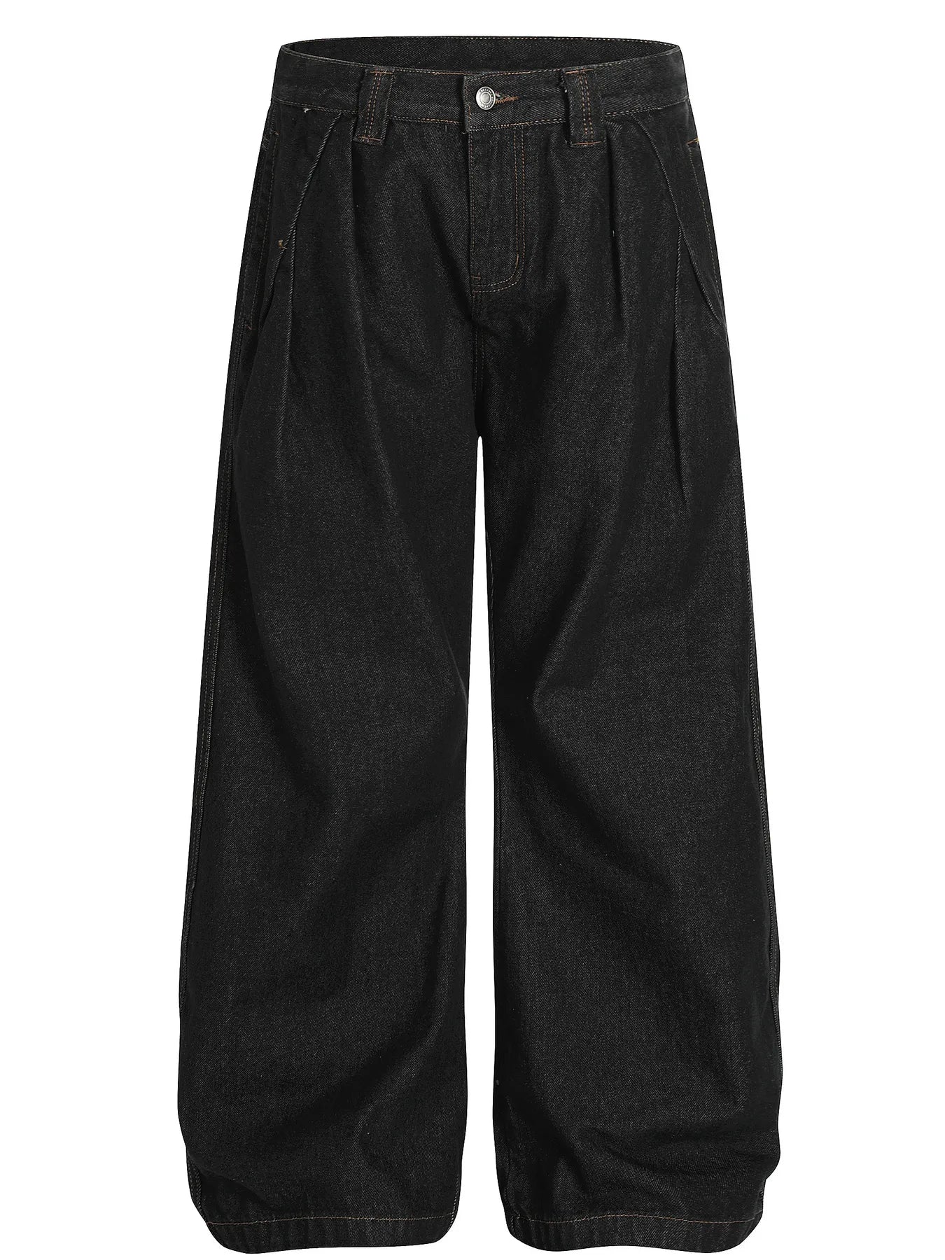 Men's Wide-Leg Baggy Denim Jeans - Farnelli