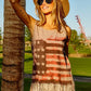 BiBi American Flag Print Knit Sleeveless Top - Farnelli