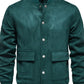 Men's Baseball Collar Snap Down Jacket - Farnelli
