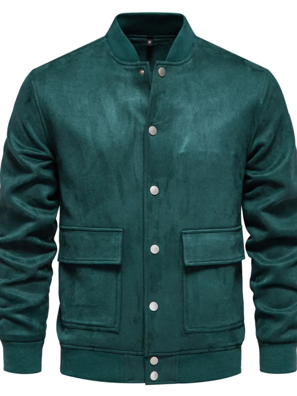 Men's Baseball Collar Snap Down Jacket - Farnelli