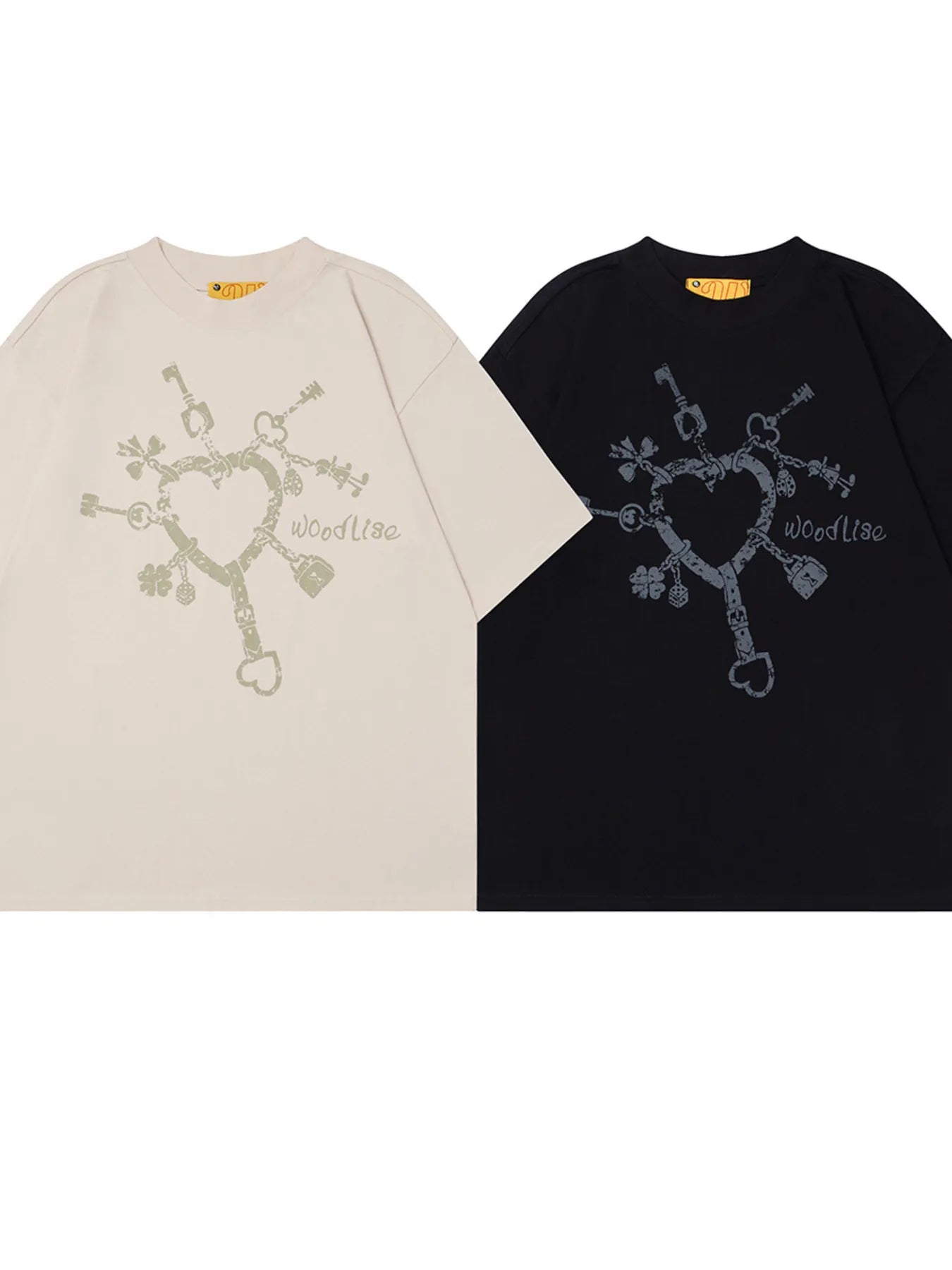 Men's Graphic Round Neck Short Sleeve T-Shirt - Farnelli