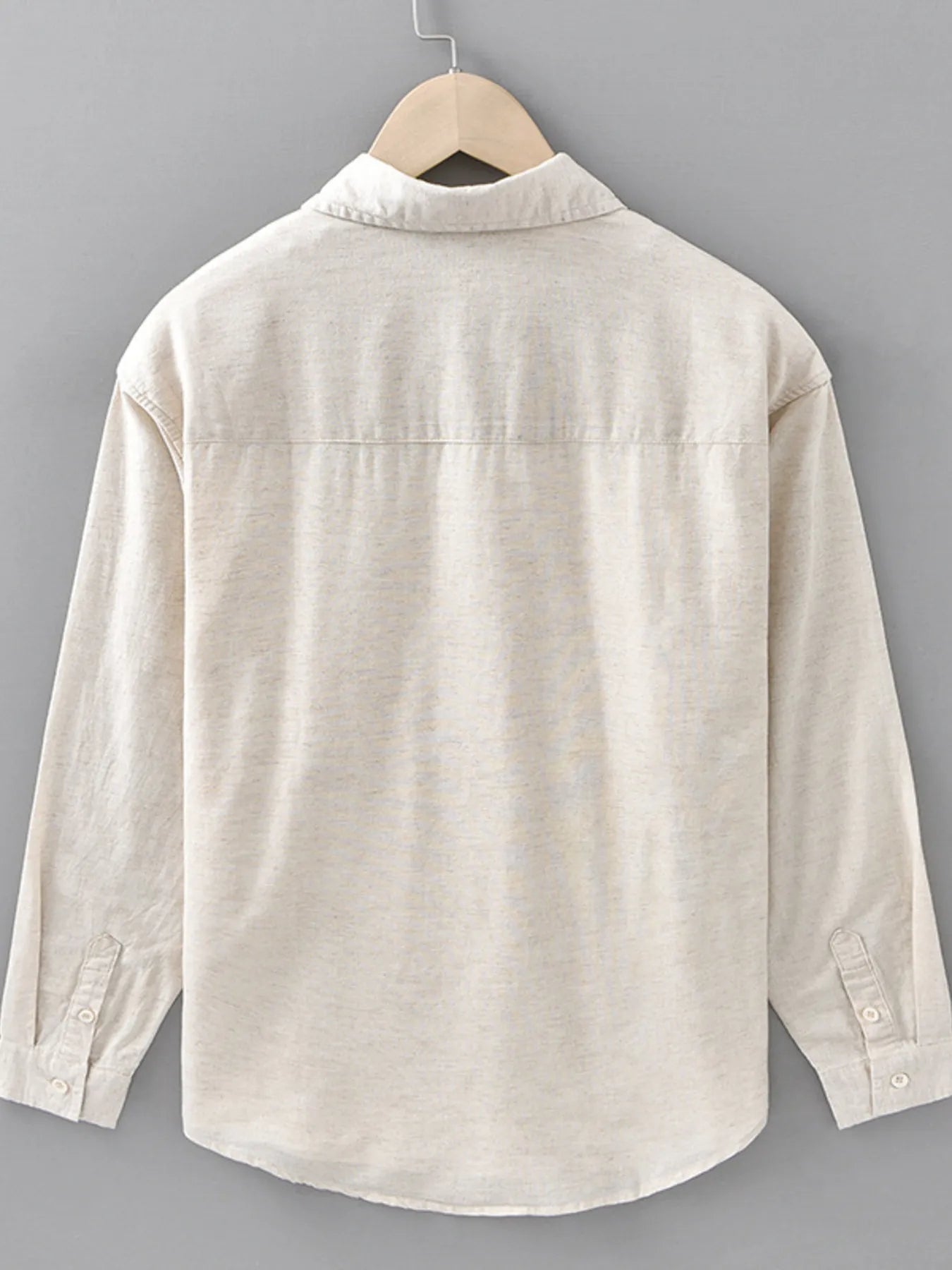 Men's Plus Size Button Up Long Sleeve Shirt - Farnelli