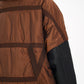 Sienna Genuine Lamb Leather Polar Fox Fur Trim Jacket in Umber